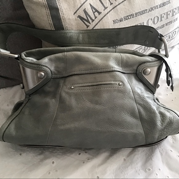 B makowsky leather crossbody. -5 - Picture 2 of 6